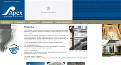 Desktop Screenshot of apexurethanemillwork.com